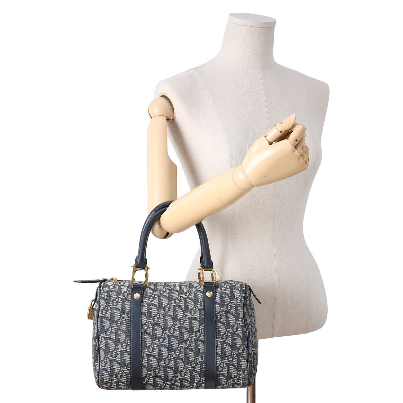 CHRISTIAN DIOR(USED)크리스찬디올 오블리크 보스턴백